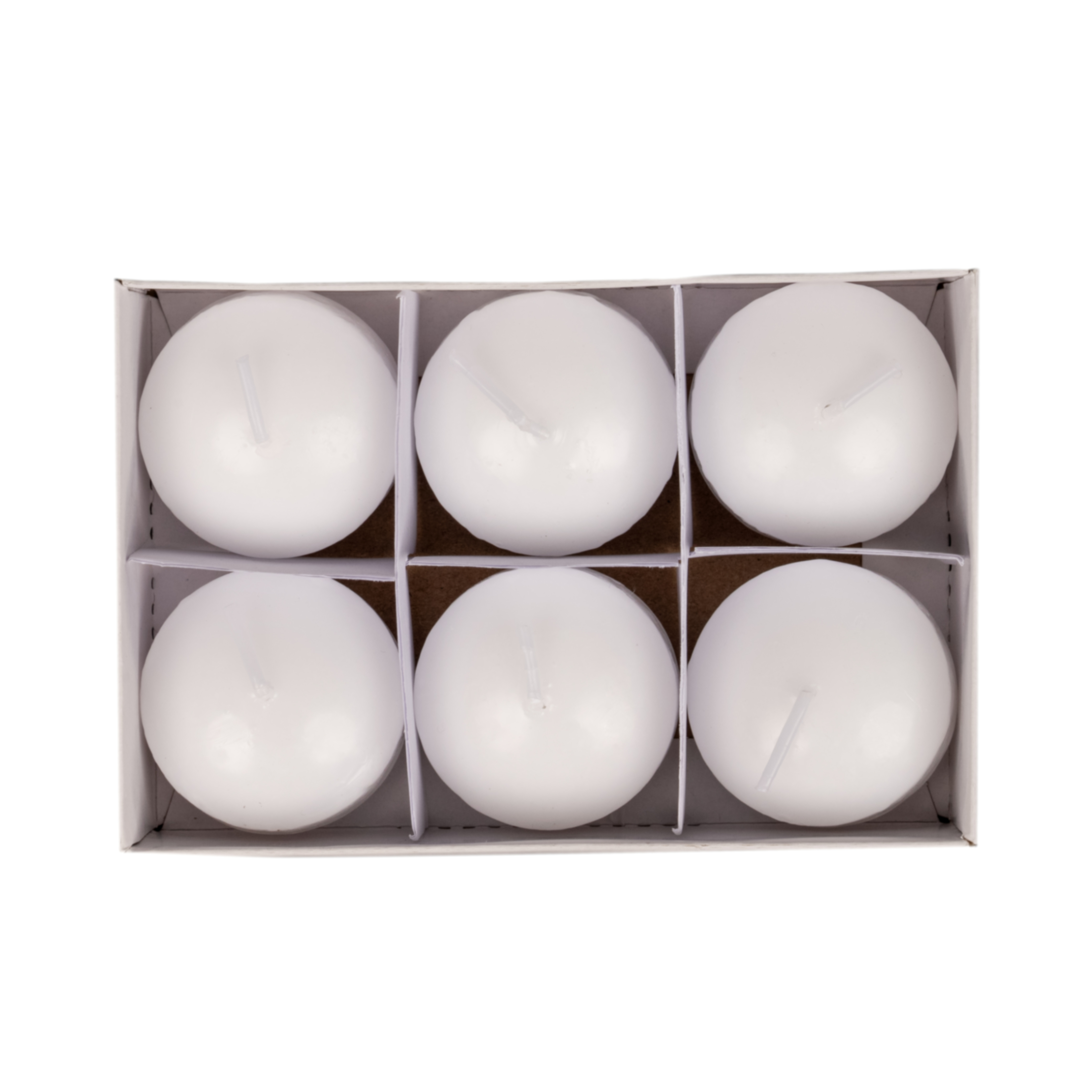 Floating candles 5hours burn time, 6pcs